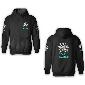 Discover Teacher Daisy 3D Hoodies