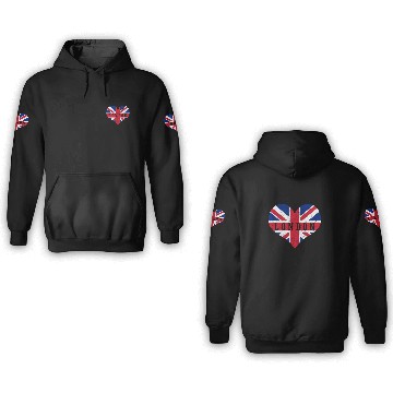 Discover London England UK Souvenir Gift 3D Hoodies