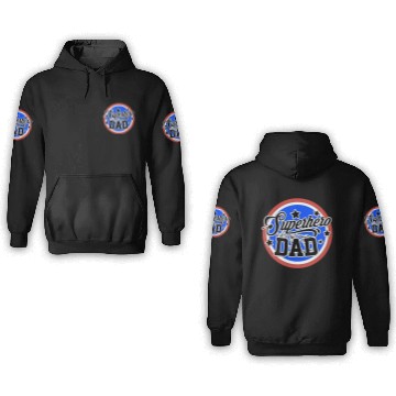 Discover Superhero Dad Red 3D Hoodies