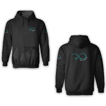 Discover Cancer Awareness 3D Hoodies, Ovarian Cancer Awareness