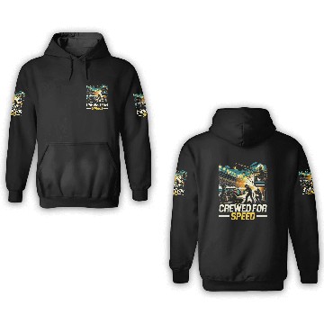Discover Pit Crew Race Car Racing Race Track Motorsport 3D Hoodies