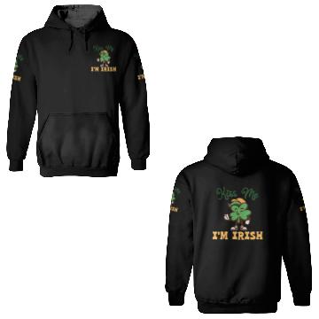 Discover Kiss Me Im Irish St. Patrick's Day 3D Hoodies