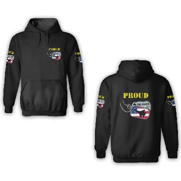 Discover Proud Air Force Dad 3D Hoodies