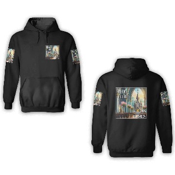 Discover Happy Easter Sunday in Church 3D Hoodies