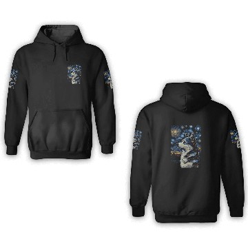 Discover Husky Starry Night 3D Hoodies