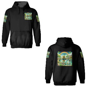 Discover St. Patrick's Reflections Luck of the Irish 3D Hoodies