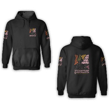 Discover Dimension Psychedelic Illustration 3D Hoodies