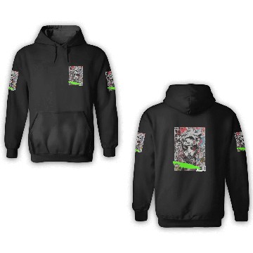 Discover Tokyo Urban Canvas 3D Hoodies