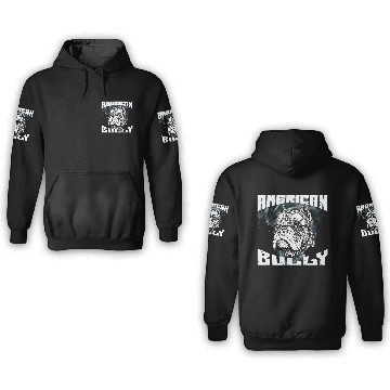 Discover American Bully Lover V 3D Hoodies