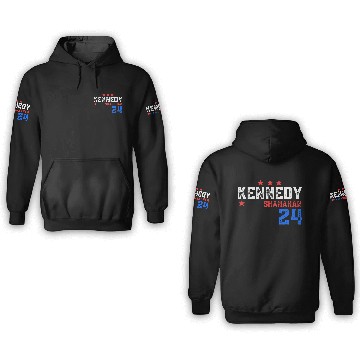 Discover Robert Kennedy for President 2024 Election Kennedy 3D Hoodies