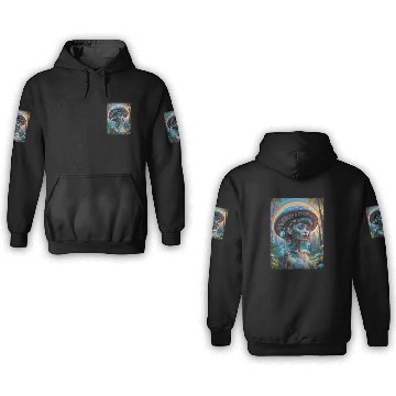 Discover Magic Mushroom Fairy 3D Hoodies