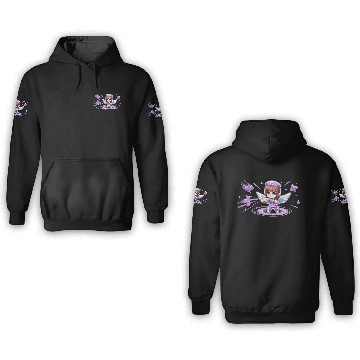 Discover Chibi Nurse Angel 3D Hoodies