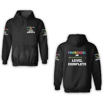 Discover Preschool level complete Graduation 3D Hoodies