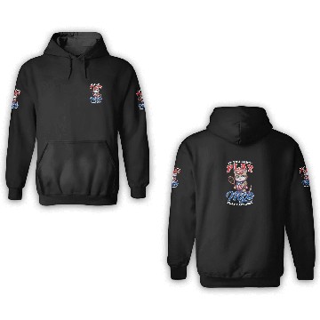Discover 4th Of July Lacrosse Cat Play Lacrosse 3D Hoodies
