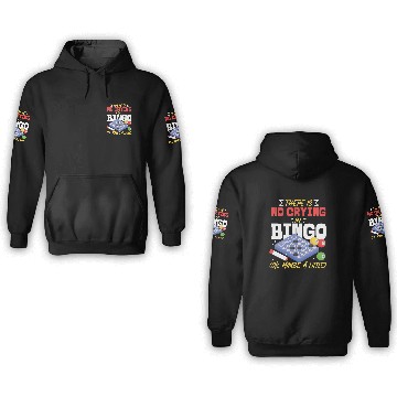 Discover Bingo Player There Is No Crying In 3D Hoodies