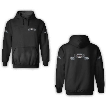 Discover Chimpanzee watching you premium 3D Hoodies
