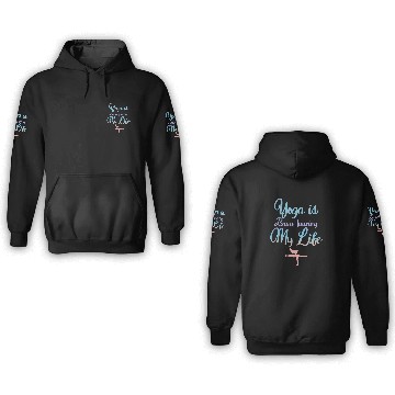 Discover Goat Yoga Balancing My Life 3D Hoodies