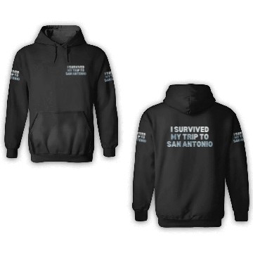 Discover My Trip Traveler Vacation San Antonio 3D Hoodies