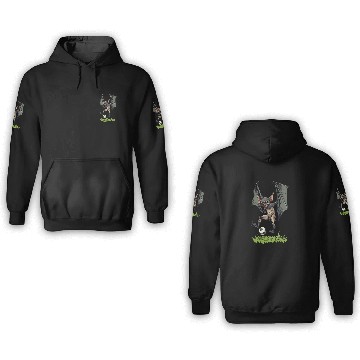Discover Bat playing Soccer Ball Bats 3D Hoodies