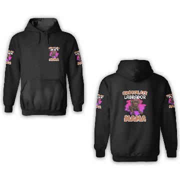 Discover Labrador Retriever CHOCOLATE LAB MOM Labrador 3D Hoodies