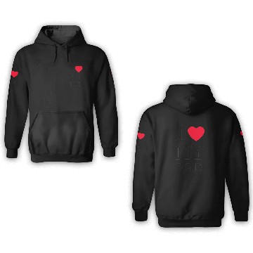 Discover I LOVE MY DAD 3D Hoodies