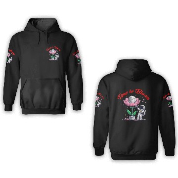Discover Flowers are blooming on the earth 3D Hoodies