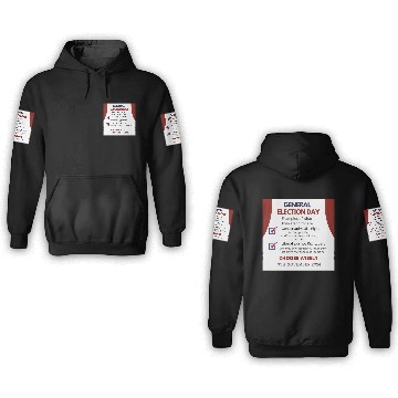Discover Election year 3D Hoodies