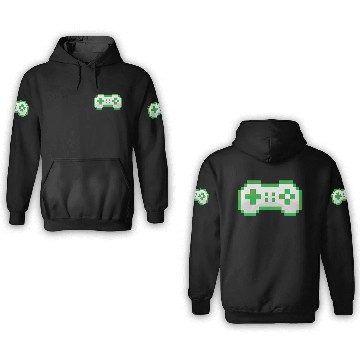Discover Classic Video Game Controller Clothing 3D Hoodies