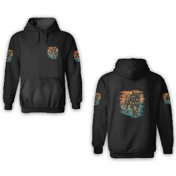 Discover Sunset Panther 3D Hoodies
