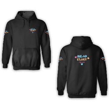Discover Head Start Squad Homeschool Back to School 3D Hoodies