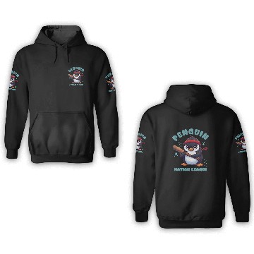 Discover Penguin Nation League 3D Hoodies