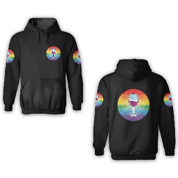 Discover LGBTQ Wine 3D Hoodies