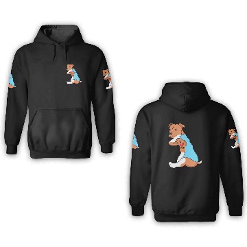 Discover Staffordshire Bull Terrier Dog Mom 3D Hoodies