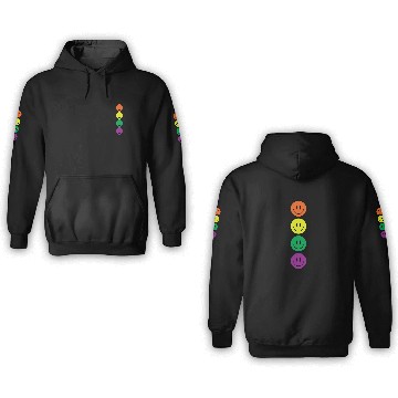 Discover laughing face design 3D Hoodies