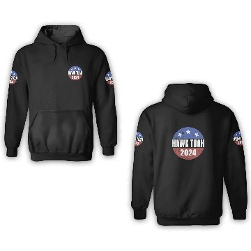 Discover Hawk Tuah 2024 Election Button Hawk Tuahhawk tuah 3D Hoodies