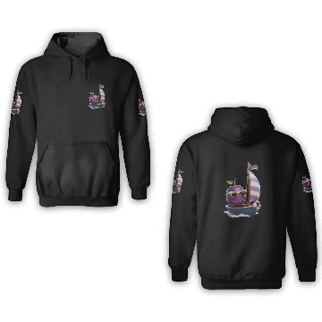 Discover Fruit Boating Plum 3D Hoodies
