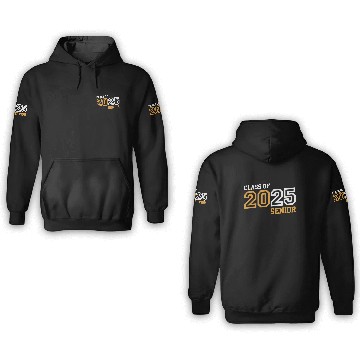Discover Class of 2025 Graduation 25 Back to School 3D Hoodies