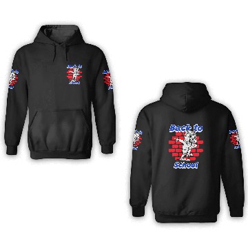 Discover Back to school Skaters 3D Hoodies