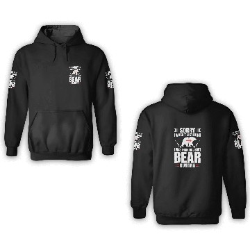 Discover Funny Bear Hunting Lover Fan Hunter Hobby Gun 3D Hoodies
