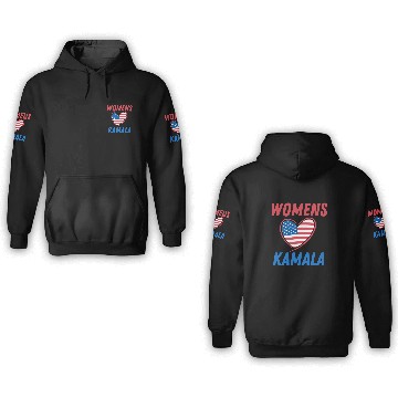 Discover Election presidential Kamala Harris 2024 3D Hoodies
