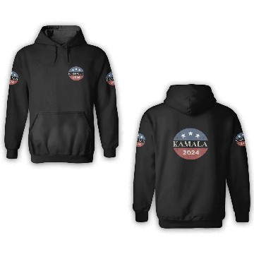 Discover Kamala Harris for President 2024 3D Hoodies