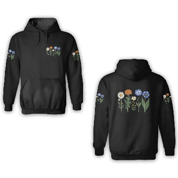 Discover Little Wildflower 3D Hoodies