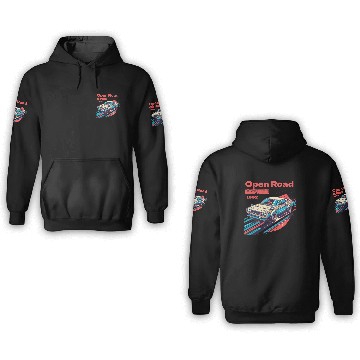 Discover Retro Racing Car Japan 3D Hoodies