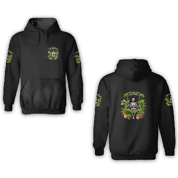 Discover Skeleton Plants Lover 3D Hoodies