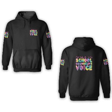 Discover School Counselor Tie Dye Don't 3D Hoodies