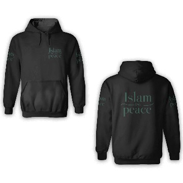 Discover Islam is peace 3D Hoodies