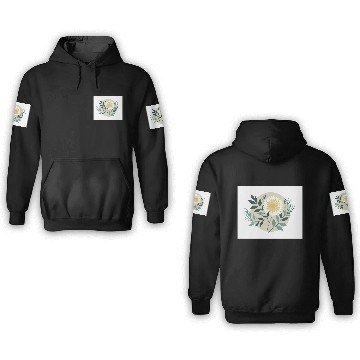 Discover Wildflower Whisper 3D Hoodies