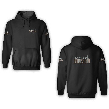 Discover School Counselor Leopard Cheetah 3D Hoodies