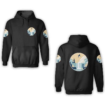 Discover Adventure 3D Hoodies