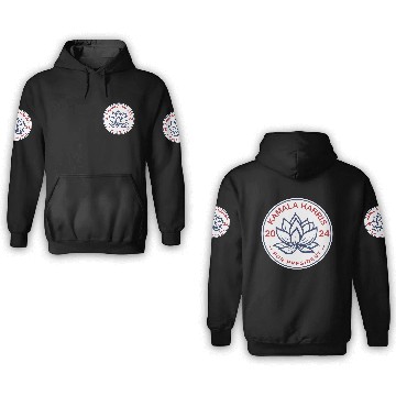 Discover Kamala Harris For President Kamala Lotus 3D Hoodies